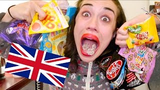 AMERICAN EATS BRITISH TREATS AND SWEETS [upl. by Aicia]