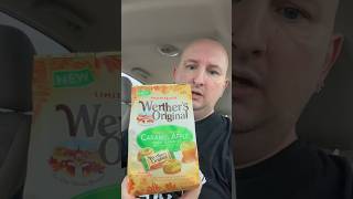 New Werther’s Original Harvest Caramels Caramel Apple Hard Candies Review [upl. by Dominick917]