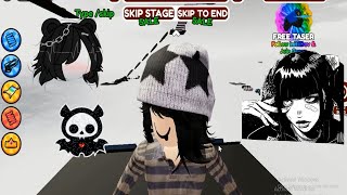 PLAYING AN EMO OBBY ON ROBLOX PP [upl. by Aekim]