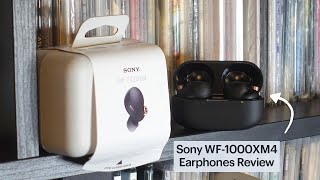 Sony WF1000XM4 True Wireless Earphones Review [upl. by Hildagarde694]