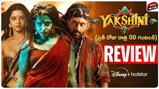 Yakshini Webseries Review Telugu  Vedhika  Hotstar [upl. by Wolsniw]