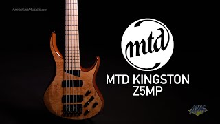 MTD Kingston Z5MP 5String Bass Guitar  Ultra Comfortable Neck and Great Tones [upl. by Macdermot]