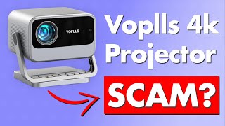 Voplls 4K Projector Review  Legit or Another Scam [upl. by Loesceke792]