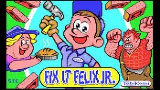 Fix It Felix Jr C64 Emulated 108900 [upl. by Enoj801]