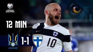 Full Highlights 12 min  Ukraina–Suomi 1–1 I FIFA World Cup 2022 karsinnat I 2832021 [upl. by Assilana415]