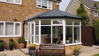 Replacement Conservatory Roof   Ultraroof Tiled Roof  Ultraframe [upl. by Nojad]