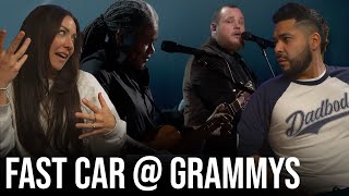 Reacting to Tracy Chapman amp Luke Combs Fast Car Performance at the Grammys [upl. by Anifares]