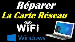 RESOUDRE PROBLEME DE CARTE WIFI DANS WINDOWS 1011 [upl. by Adnohsor]