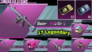 M416 glacier  best lucky crate opening ever  how to get M416 glacier pubg  M416 glacier trick [upl. by Ariay]