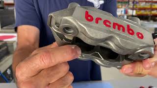 How to rebuild your Brembo 108mm monobloc calipers [upl. by Asiul]