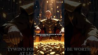 How Truly Rich Is Tywin Lannister In Game Of Thrones  tywinlannistergameofthronesasoiafshorts [upl. by Imogen]