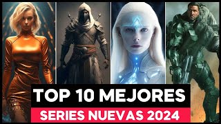 TOP 10 MEJORES Series NUEVAS PARA VER YA 2024 en HBO Max Netflix Prime Video  AppleTV  Parte 2 [upl. by Aibara]