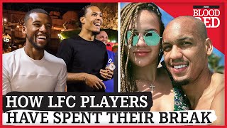 How Liverpool Stars Have Been Spending Their Holidays  Van Dijk Alisson Firmino [upl. by Ailedua206]