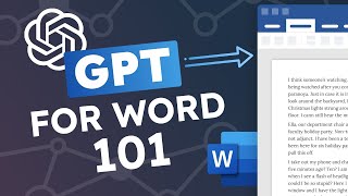 How to use ChatGPT into Microsoft Word a beginner’s guide 101 [upl. by Alphonsa]