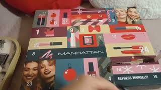 Kalendarz adwentowy od Manhattan💅💄 Unboxin [upl. by Arni899]