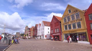 Norways West Fjords Mountains and Bergen [upl. by Tonl]