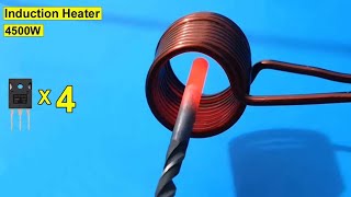 4500W Simple High Power Induction Heate Using 4 Mosfet [upl. by Imit252]