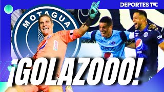 Gol de Jonathan Rougier con el Motagua increíble golazo de medio campo ante Génesis [upl. by Nnailuj]