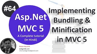 64 Bundling and Minification in MVC  mvc tutorial for beginners in net c  MVC By Nitish [upl. by Peltier]