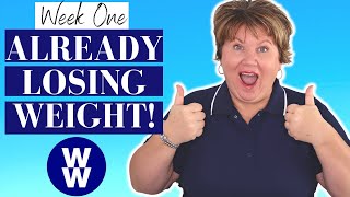 Week 1 Weight Watchers New 2023 Core Program Shocking Results in only 7 Days [upl. by Vina]