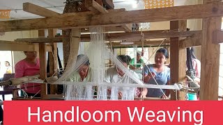 Handloom Weaving  Weaving training Samarth 2023 Namsai District AP Part 1 [upl. by Cathie]