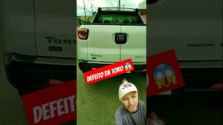 Defeito crônico da fiat toro youtubeshorts [upl. by Feodor]