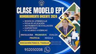 CLASE MODELO NOMBRAMIENTO DOCENTE SEGÚN RÚBRICAS EDUCACIÓN PARA EL TRABAJO [upl. by Darell420]