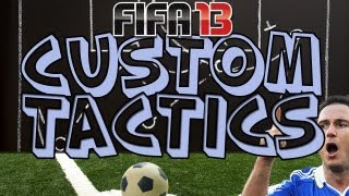 FIFA 13  Custom Tactics Tutorial amp Quick Tactics Basics  My Full Controls [upl. by Alikee]