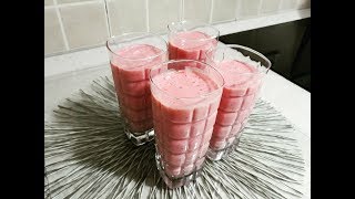 Pije Freskuese Energjetike  Milk shake Smoothies [upl. by Allisirp]