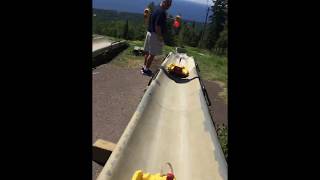 Alpine Slide Lutsen [upl. by Flan]