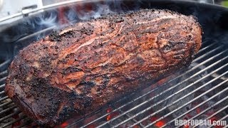 Roast Beef Recipe  Works on the BBQ or in the oven  BBQFOOD4U [upl. by Azalea]