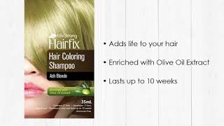 Lifestrong Hairfix Hair Coloring Shampoo [upl. by Mulac]