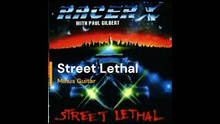 Racer X  Street Lethal Backing Track original minus guitar [upl. by Aetnuahs]