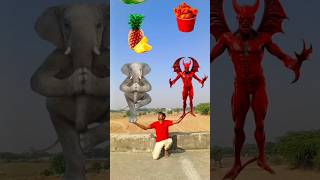 Jai Shree Ram Har Har Mahadev Jai Bajrangwali Ram bhakt Kahani Jai ganesh ji shortvideo funny [upl. by Eberly221]