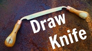 Making a Draw Knife from a old leaf spring [upl. by Trainer273]