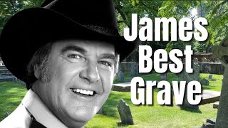 The Grave Of Dukes Of Hazzard Star James Best [upl. by Ammann]