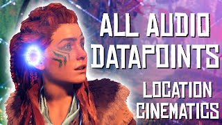 All Audio Datapoints  Horizon Zero Dawn [upl. by Danna]