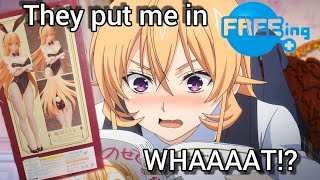 STEP ON ME MOMMY Unboxing Food Wars Erina Bunny Girl [upl. by Duncan473]