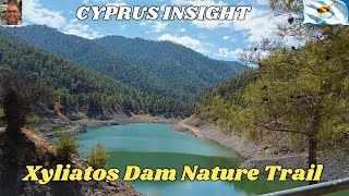 Walking in Cyprus  Xyliatos dam nature trail Troodos Mountains [upl. by Elin]