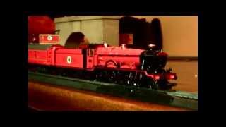 Hogwarts Express Bachmann HO scale video with sound clips [upl. by Michelle]