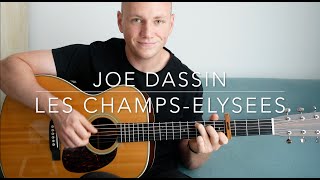 Les ChampsElysees  Joe Dassin Fingerstyle Guitar Cover by NICLAS [upl. by Lepper]