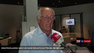 IMMATRICOLAZIONI NON E UN PAESE PER AUTO ELETTRICHE  08082023 [upl. by Cornia]