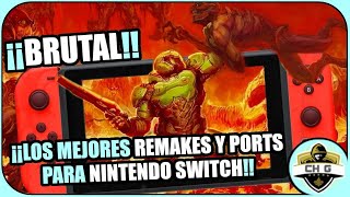 Los MEJORES REMAKES  PORTS para NINTENDO SWITCH [upl. by Oalsecnew]