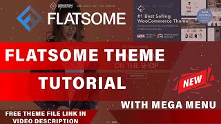 Flatsome theme tutorial  Create an eCommerce Website with Flatsome Wordpress theme step by step [upl. by Walkling]