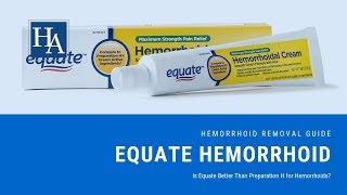 Equate Hemorrhoid Review  Is Equate Better Than Preparation H for Hemorrhoids [upl. by Noskcaj705]