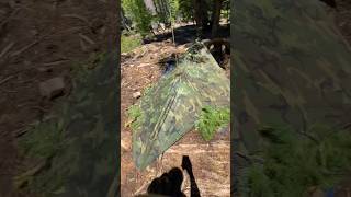 Plow Point Poncho Shelter  Home 4 The Night shtf prepper [upl. by Abbye]