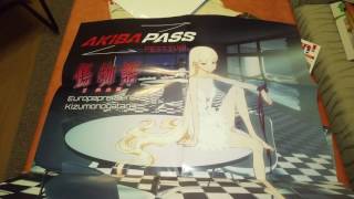 Unboxing AKIBA PASS FESTIVAL 2017 Tasche Leipzig  deutsch  german [upl. by Yort]