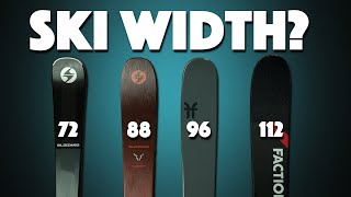 Whats the best Ski width for you [upl. by Akenom]