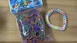 NEW Rainbow Loom Color Changing Chameleon Bands Review  Overview [upl. by Eiramana434]