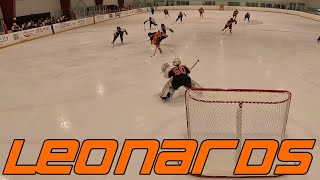 Leonards breakaway far top corner goal Rome Grizzlies 101224 [upl. by Furr]